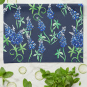 Texas Bluebonnets Geschirrtuch (Gefaltet)