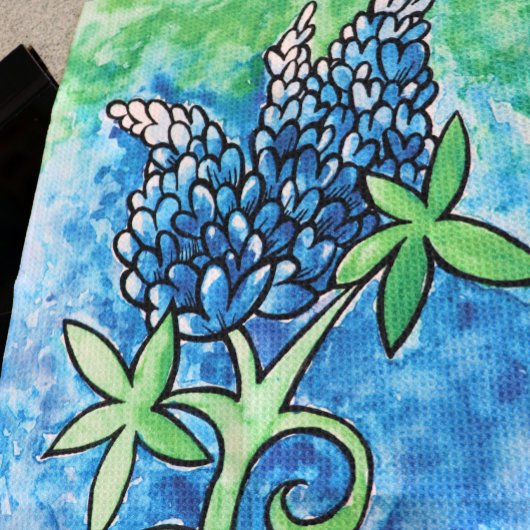 Texas Bluebonnets Geschirrtuch