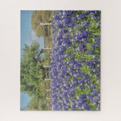 Texas Bluebonnets großes Puzzle (Vertikal)