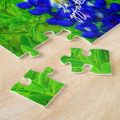 Texas Bluebonnets Indian Paintbrush Floral Puzzle (Seite)