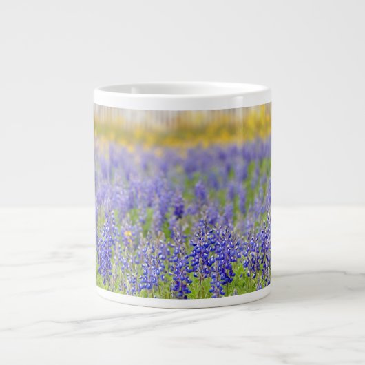 Texas Bluebonnets Jumbo-Tasse (Vorderseite)