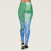 Texas Bluebonnets Leggings (Rückseite)