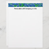 Texas Bluebonnets Letterhead (Vorne/Hinten)