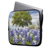 Texas bluebonnets (Lupinus texensis) und Eiche Laptopschutzhülle (Vorderseite Links)