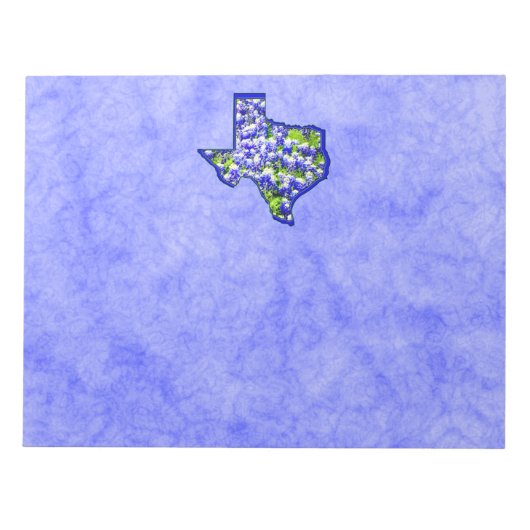 TEXAS BLUEBONNETS NOTIZBLOCK (Vorderseite)