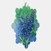 Texas Bluebonnets Ornament Karte (Rechts)