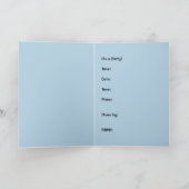 Texas Bluebonnets Party Einladung (Innenseite)