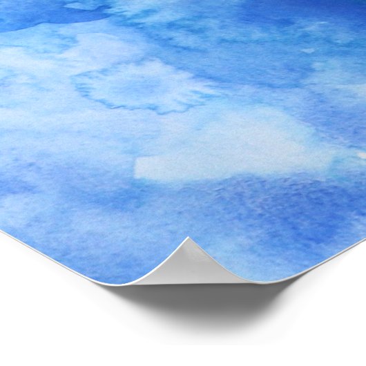 Texas Bluebonnets Poster (Ecke)