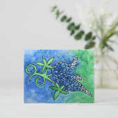 Texas Bluebonnets Postkarte (Stehend Vorderseite)