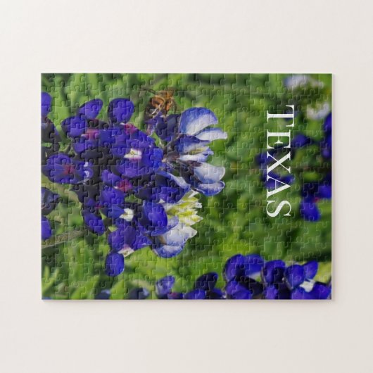 Texas Bluebonnets Puzzle (Horizontal)