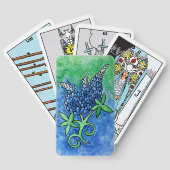 Texas Bluebonnets Spielkarten (Rückseite)