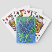 Texas Bluebonnets Spielkarten (Rückseite)