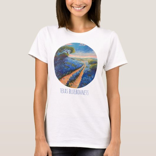 Texas-Bluebonnets-T - Shirt (Vorderseite)