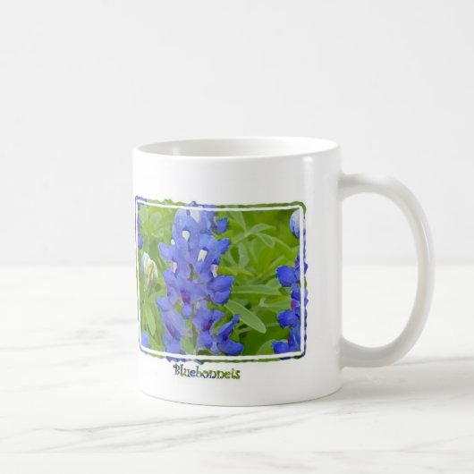 Texas Bluebonnets Tasse (Rechts)