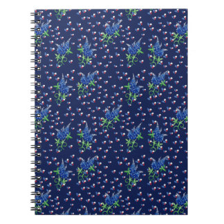 Texas Bluebonnets Texan Lone star Notizblock