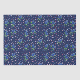 Texas Bluebonnets Texan Lone star Staat Seidenpapier