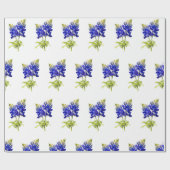 Texas Bluebonnets, Umschlagpapier Geschenkpapier (Flach)