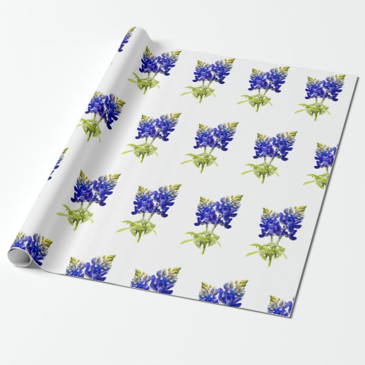 Texas Bluebonnets, Umschlagpapier Geschenkpapier (Ungerollt)