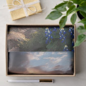 Texas Bluebonnets und Altstall-Dekoupage Seidenpapier (Geschenk)