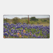 Texas Bluebonnets von einem Landbauernhof Schreibtischunterlage (Vorderseite)