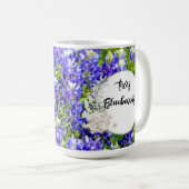 Texas Bluebonnets Wildblumen Knochenerkrankung Tas Kaffeetasse (VorderseiteRechts)
