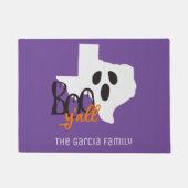 Texas Boo Y'all Halloween Fußmatte (Vorderseite)