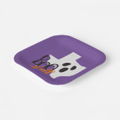 Texas Boo Y'all Halloween Pappteller (Gewinkelt)