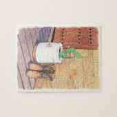 Texas Boots & Cactus Porch Puzzle (Horizontal)