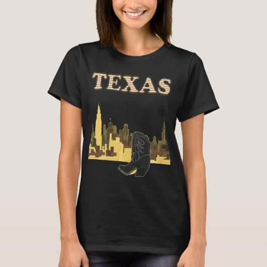 Texas Boots T-Shirt (Vorderseite)