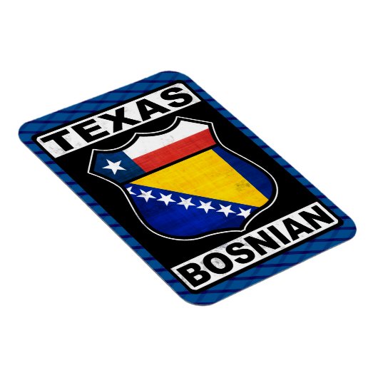 Texas Bosnian Magnet (Rechte Seite)
