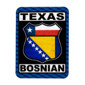Texas Bosnian Magnet (Vertikal)