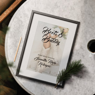 Texas Braut in Diamantstiefeln Brautparty Poster