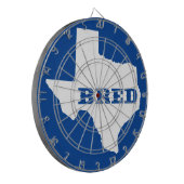 Texas Bred Dartscheibe (Vorderseite Links)