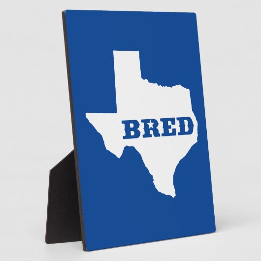 Texas Bred Fotoplatte (Seite)