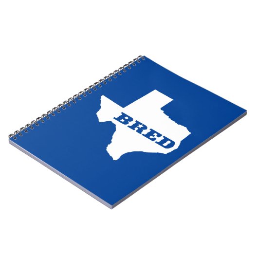 Texas Bred Notizblock (Linke Seite)