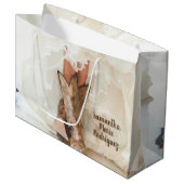 Texas Bride in Boots Brautparty Große Geschenktüte (Vorderseite Schrägansicht)