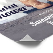 Texas Bride in Boots Brautparty Poster (Ecke)