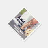 Texas Bride in Boots Brautparty Serviette (Ecke)