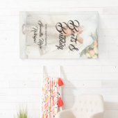 Texas Bride Kristall Boots Brautparty Banner (Insitu)