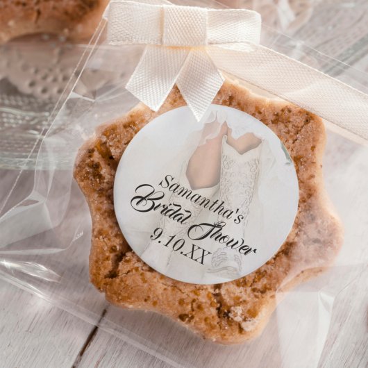 Texas Bride Kristall Boots Brautparty Runder Aufkleber