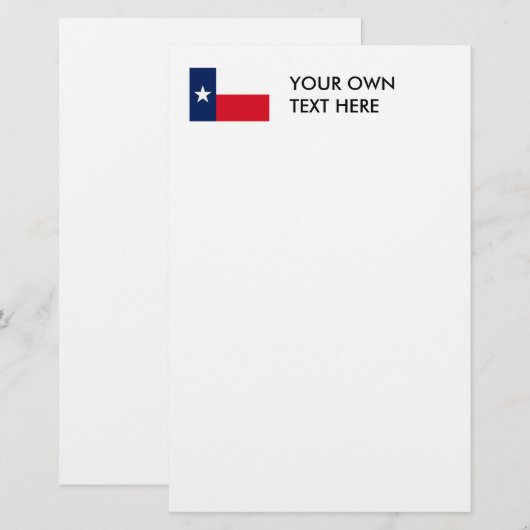 TEXAS BRIEFPAPIER (Vorne/Hinten)