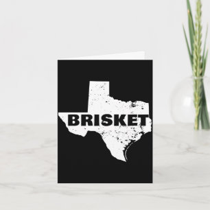 Texas Brisket Karte Leistung Männer