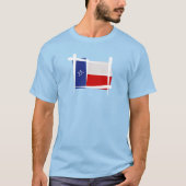 Texas Brush Flag T-Shirt (Vorderseite)