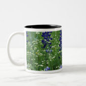 Texas, Buchanan-See. Texas Bluebonnet und Wild Zweifarbige Tasse (Links)