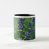 Texas, Buchanan-See. Texas Bluebonnet und Wild Zweifarbige Tasse (Mittel)