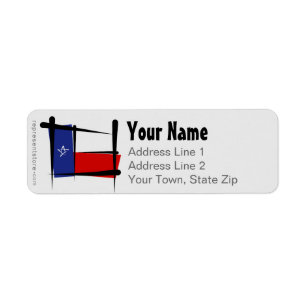 Texas-Bürsten-Flagge