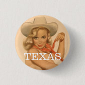TEXAS BUTTON-UP-MÄDCHEN-SCHALTER BUTTON (Vorderseite)
