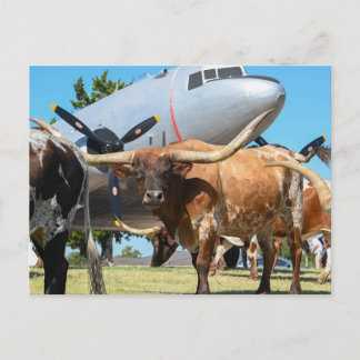 Texas C-47 Skytrain Postkarte