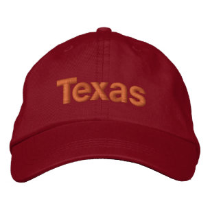 Texas cap bestickte baseballkappe