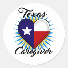 Texas Caregiver Aufkleber